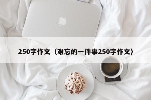 250字作文（难忘的一件事250字作文）